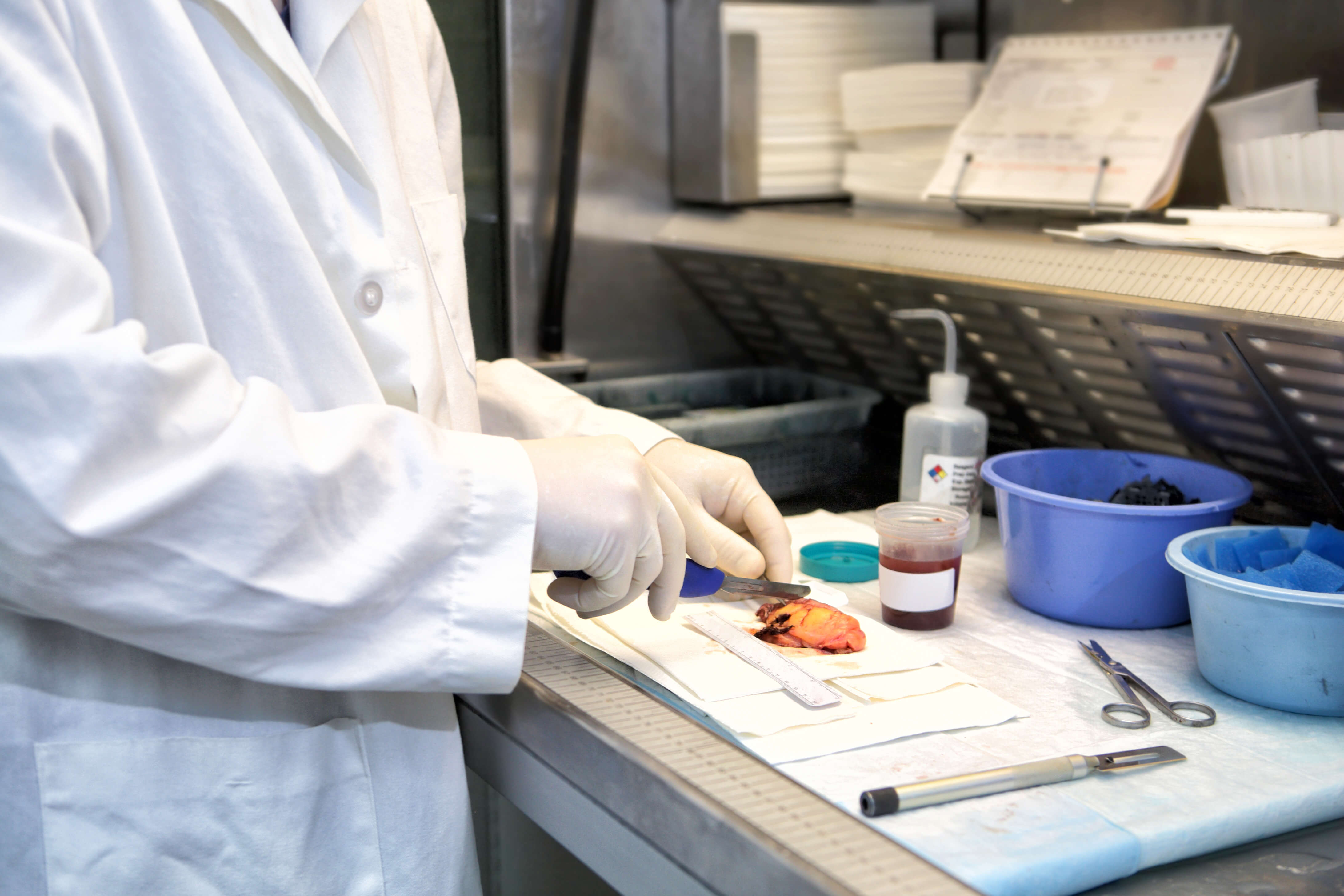 Grossing station process